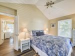 Upstairs Guest Room with Queen Bed at 4 Driftwood